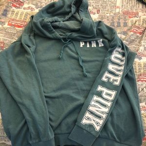 XL turquoise PINK hoodie